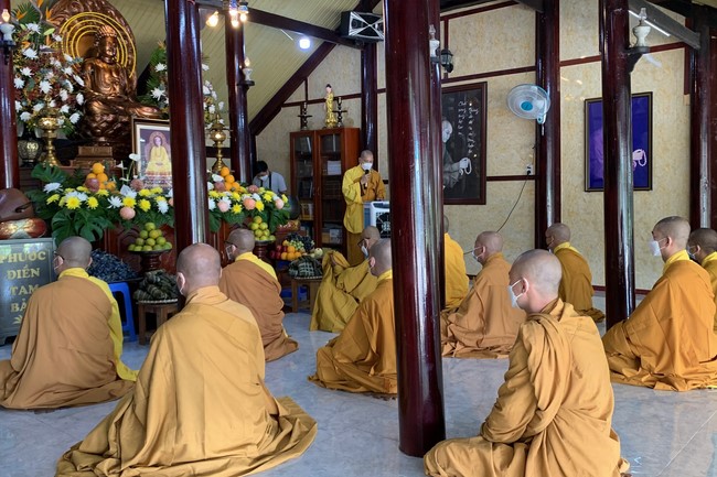 The Patriarch s' Death Anniversary at Huong Phap Branch, Cu Chi district.