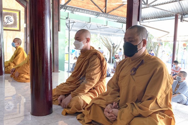 The Patriarch s' Death Anniversary at Huong Phap Branch, Cu Chi district.