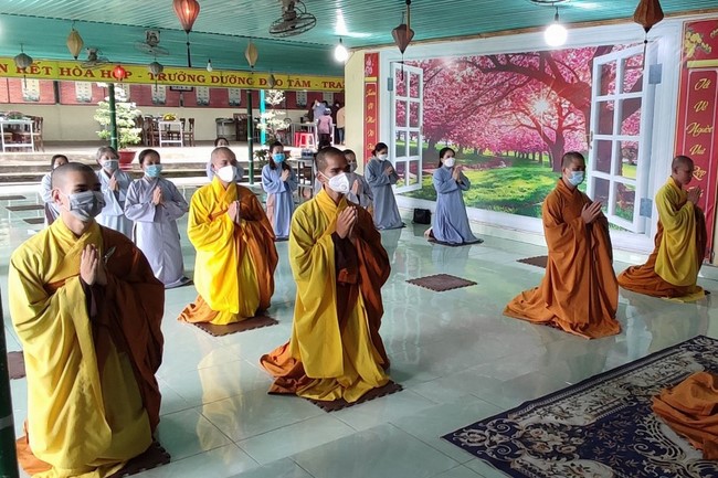 The Patriarch s' Death Anniversary at Nhat Phap Pagoda, Dong Nai Province.