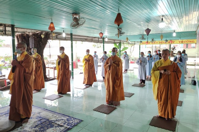 The Patriarch s' Death Anniversary at Nhat Phap Pagoda, Dong Nai Province.