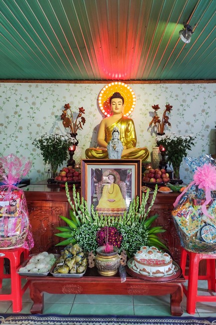 The Patriarch s' Death Anniversary at Nhat Phap Pagoda, Dong Nai Province.