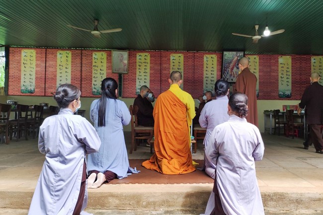 The Patriarch s' Death Anniversary at Nhat Phap Pagoda, Dong Nai Province.