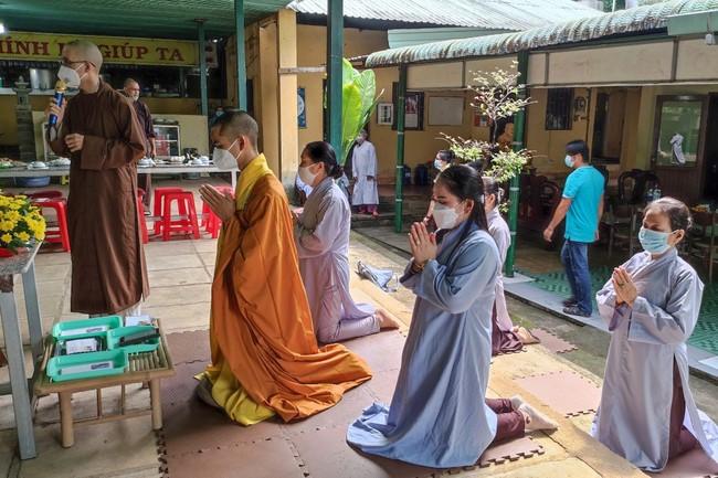 The Patriarch s' Death Anniversary at Nhat Phap Pagoda, Dong Nai Province.