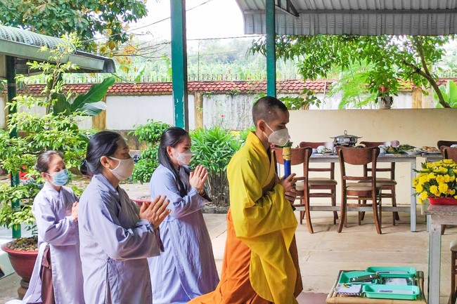 The Patriarch s' Death Anniversary at Nhat Phap Pagoda, Dong Nai Province.