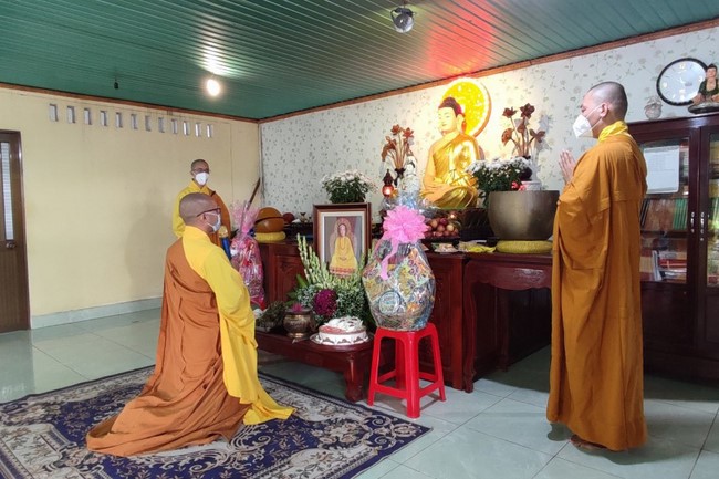 The Patriarch s' Death Anniversary at Nhat Phap Pagoda, Dong Nai Province.