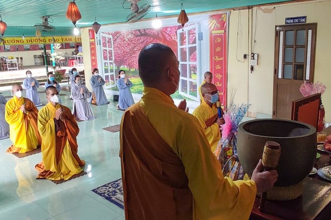 The Patriarch s' Death Anniversary at Nhat Phap Pagoda, Dong Nai Province.