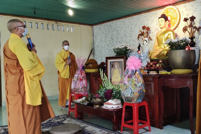 The Patriarch s' Death Anniversary at Nhat Phap Pagoda, Dong Nai Province.