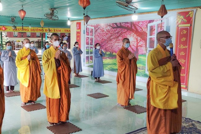 The Patriarch s' Death Anniversary at Nhat Phap Pagoda, Dong Nai Province.