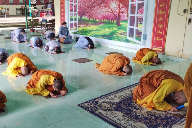 The Patriarch s' Death Anniversary at Nhat Phap Pagoda, Dong Nai Province.
