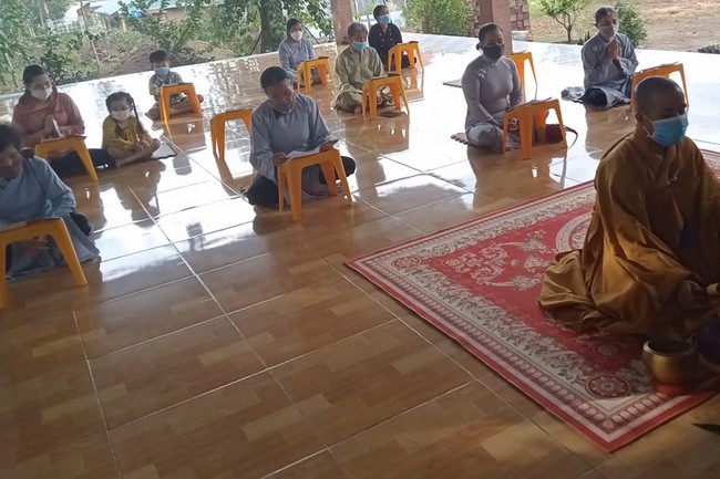 The Patriarch s' Death Anniversary at Phap Hoa Pagoda, Binh Phuoc Province.