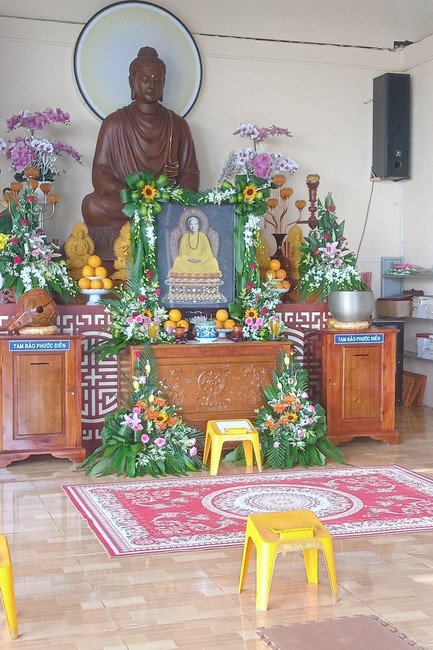 The Patriarch s' Death Anniversary at Phap Hoa Pagoda, Binh Phuoc Province.