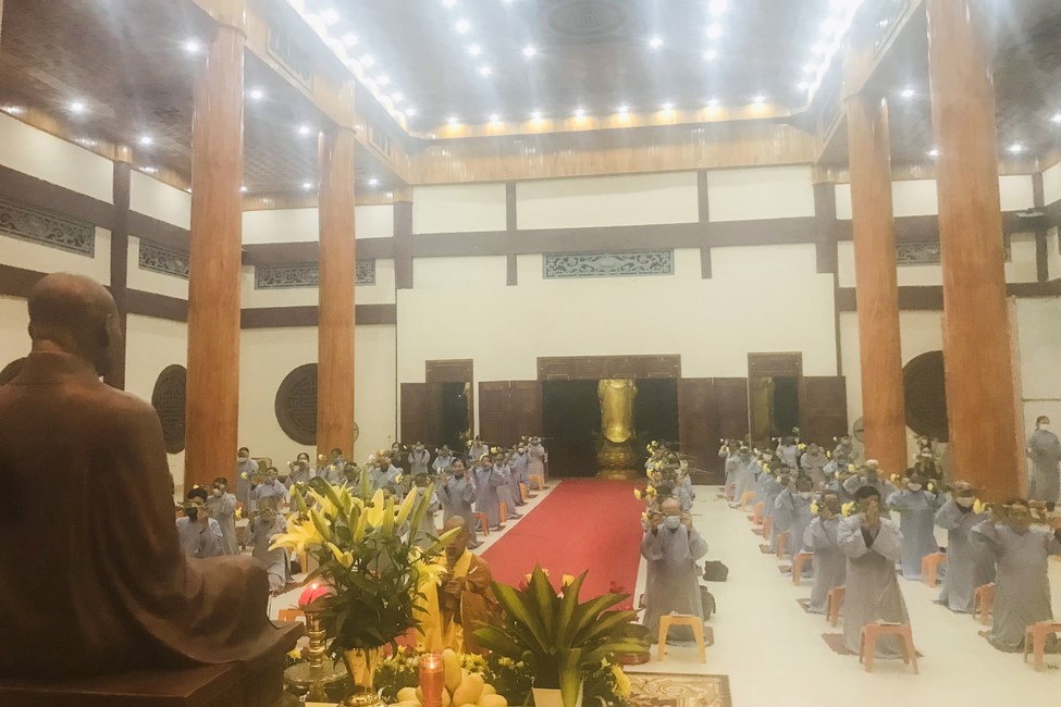 The Patriarch s' Death Anniversary at Giai Lam Pagoda, Ha Tinh Province.