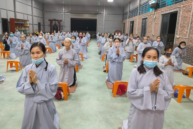 The Patriarch s' Death Anniversary at Tu Phap Co Tu Branch, Nghe  An province.