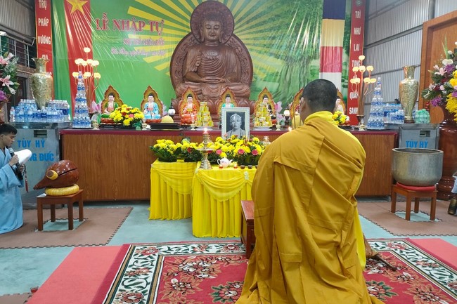 The Patriarch s' Death Anniversary at Tu Phap Co Tu Branch, Nghe  An province.