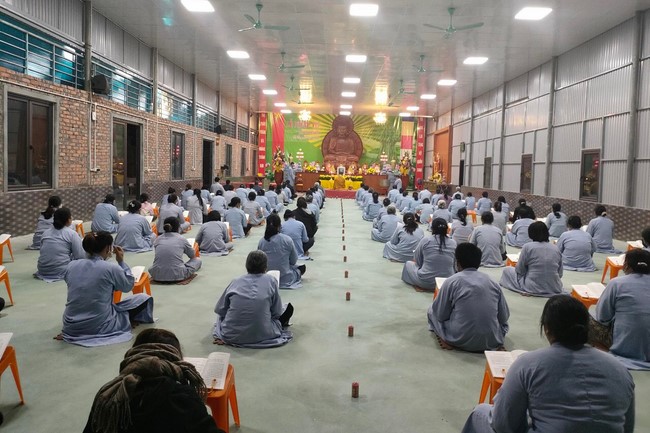 The Patriarch s' Death Anniversary at Tu Phap Co Tu Branch, Nghe  An province.