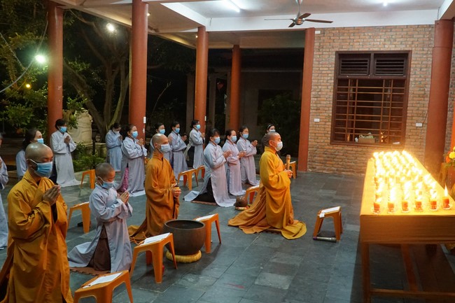 The Patriarch's Death Anniversary at Tan Tay pagoda, Quang Nam province.