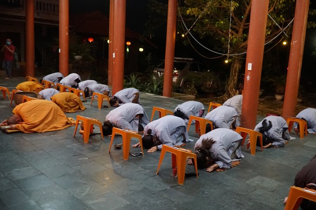 The Patriarch's Death Anniversary at Tan Tay pagoda, Quang Nam province.
