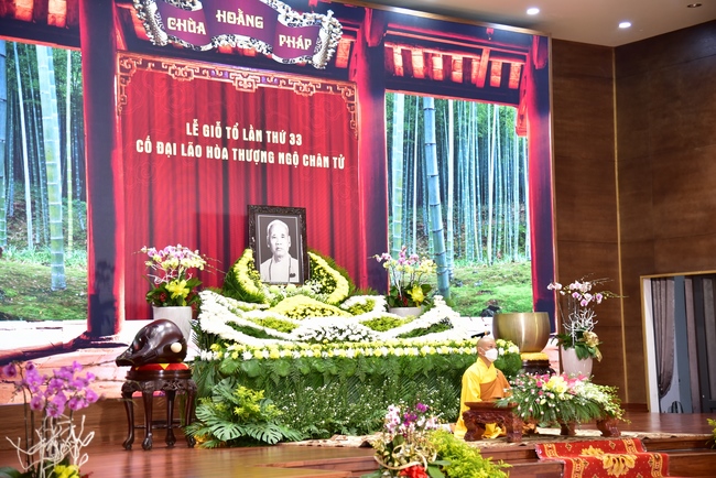 Grand Master’s Anniversary of Death – Hoang Phap Pagoda Founder in 2021
