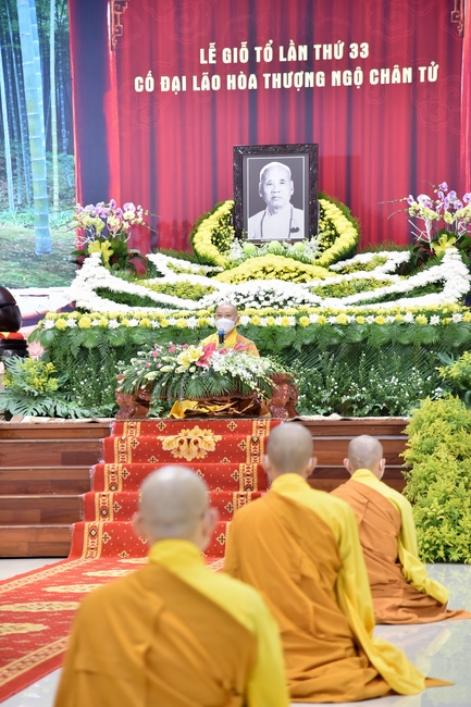 Grand Master’s Anniversary of Death – Hoang Phap Pagoda Founder in 2021