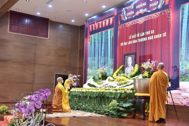 Grand Master’s Anniversary of Death – Hoang Phap Pagoda Founder in 2021