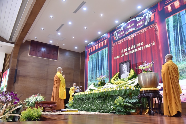 Grand Master’s Anniversary of Death – Hoang Phap Pagoda Founder in 2021