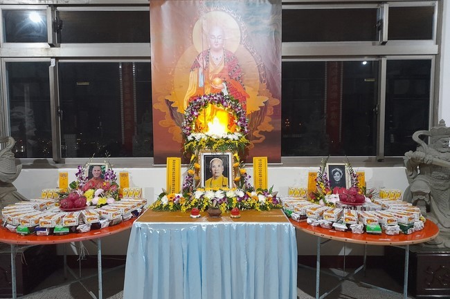Dharma Assembly Ksihitigarbha - Patriarch 's death anniversary - Requiem ceremony at Linh Yin Temple, Taiwan