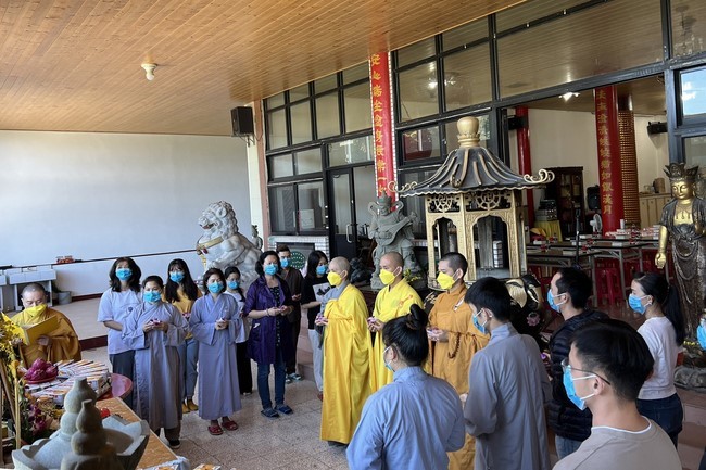 Dharma Assembly Ksihitigarbha - Patriarch 's death anniversary - Requiem ceremony at Linh Yin Temple, Taiwan