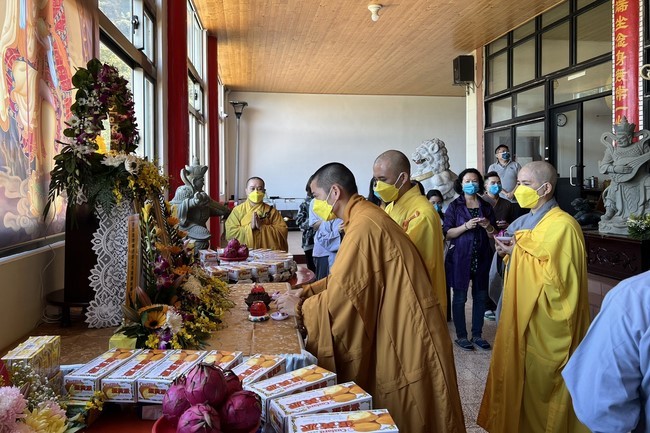 Dharma Assembly Ksihitigarbha - Patriarch 's death anniversary - Requiem ceremony at Linh Yin Temple, Taiwan