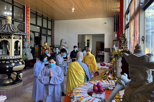 Dharma Assembly Ksihitigarbha - Patriarch 's death anniversary - Requiem ceremony at Linh Yin Temple, Taiwan