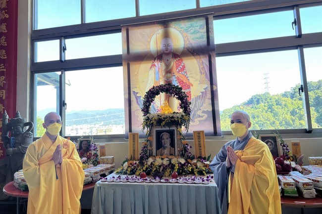 Dharma Assembly Ksihitigarbha - Patriarch 's death anniversary - Requiem ceremony at Linh Yin Temple, Taiwan