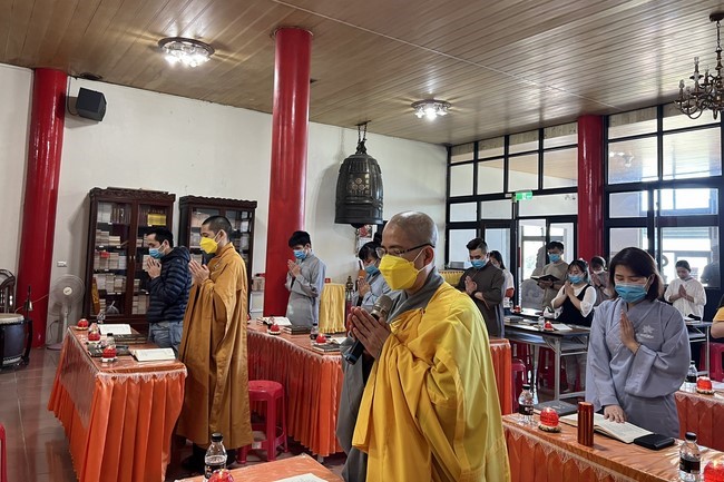Dharma Assembly Ksihitigarbha - Patriarch 's death anniversary - Requiem ceremony at Linh Yin Temple, Taiwan