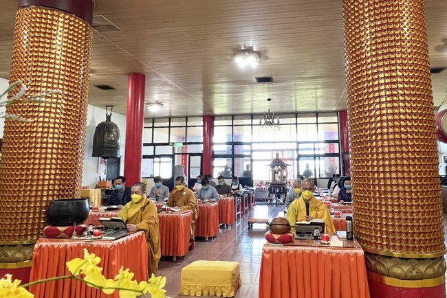 Dharma Assembly Ksihitigarbha - Patriarch 's death anniversary - Requiem ceremony at Linh Yin Temple, Taiwan