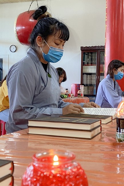 Dharma Assembly Ksihitigarbha - Patriarch 's death anniversary - Requiem ceremony at Linh Yin Temple, Taiwan
