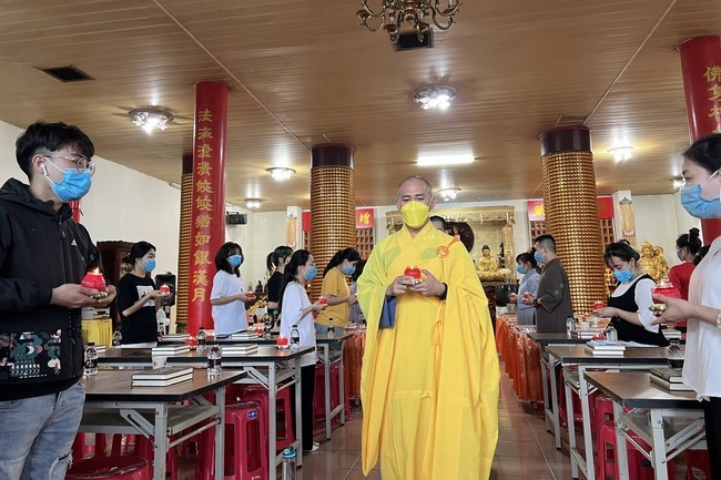 Dharma Assembly Ksihitigarbha - Patriarch 's death anniversary - Requiem ceremony at Linh Yin Temple, Taiwan