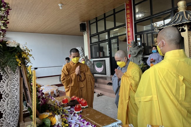 Dharma Assembly Ksihitigarbha - Patriarch 's death anniversary - Requiem ceremony at Linh Yin Temple, Taiwan