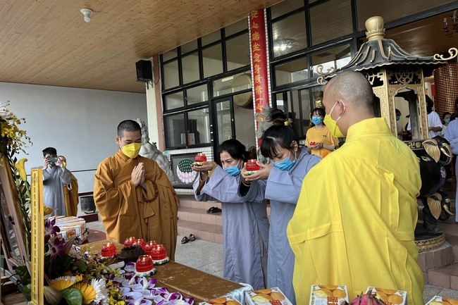 Dharma Assembly Ksihitigarbha - Patriarch 's death anniversary - Requiem ceremony at Linh Yin Temple, Taiwan