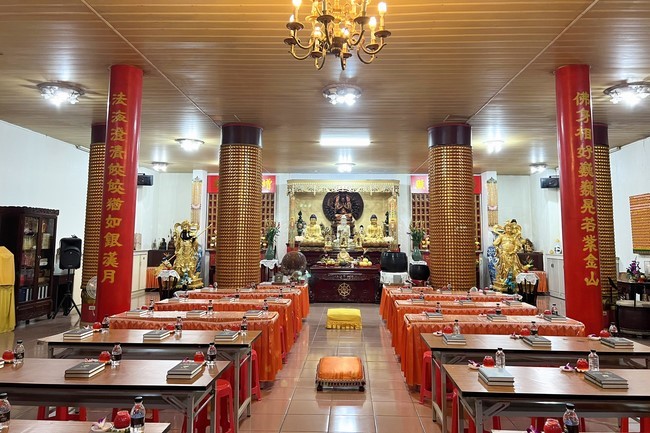 Dharma Assembly Ksihitigarbha - Patriarch 's death anniversary - Requiem ceremony at Linh Yin Temple, Taiwan