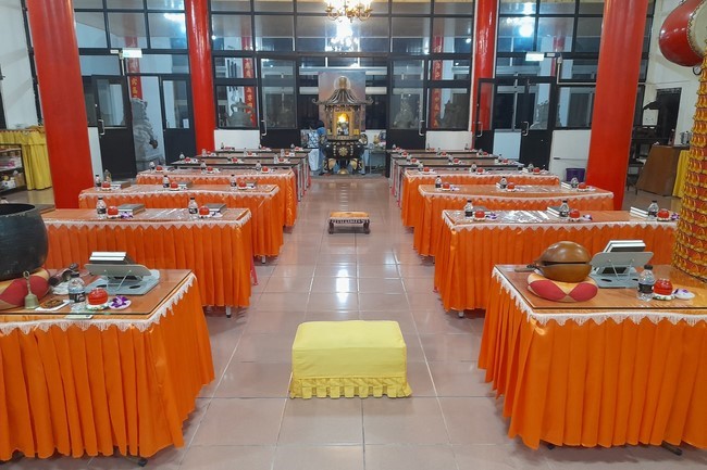 Dharma Assembly Ksihitigarbha - Patriarch 's death anniversary - Requiem ceremony at Linh Yin Temple, Taiwan