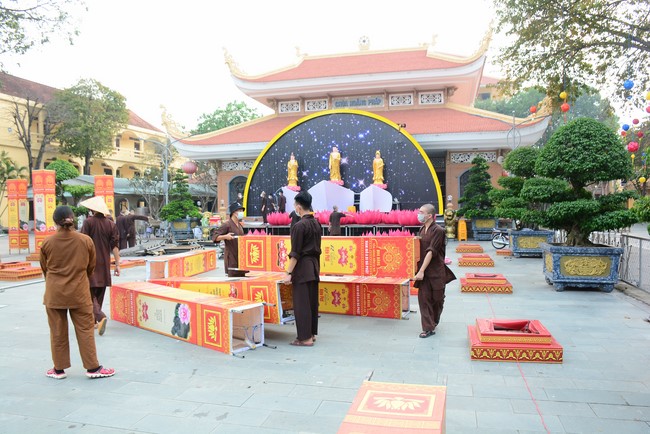 Affairs preparing for Amitabha Buddha’s Birthday in 2021