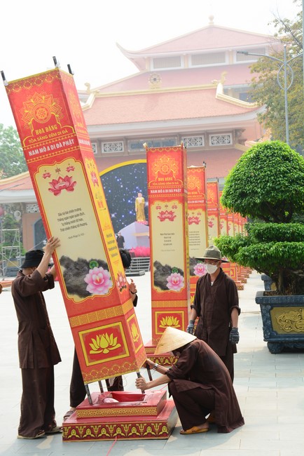 Affairs preparing for Amitabha Buddha’s Birthday in 2021