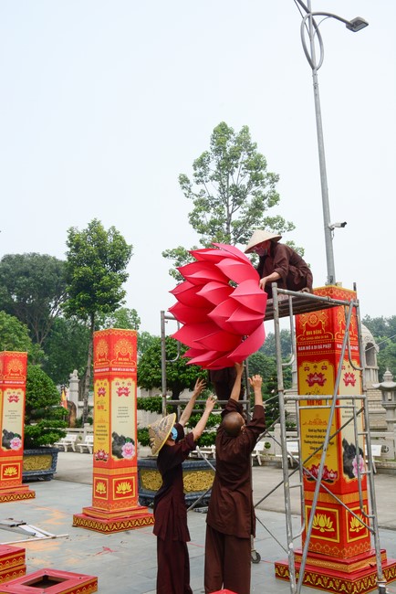 Affairs preparing for Amitabha Buddha’s Birthday in 2021