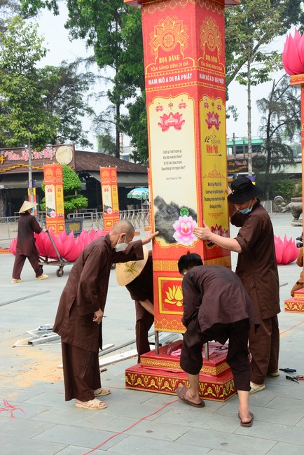 Affairs preparing for Amitabha Buddha’s Birthday in 2021