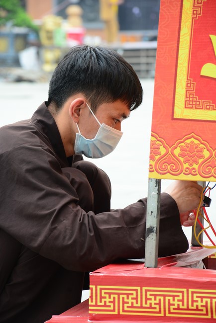 Affairs preparing for Amitabha Buddha’s Birthday in 2021