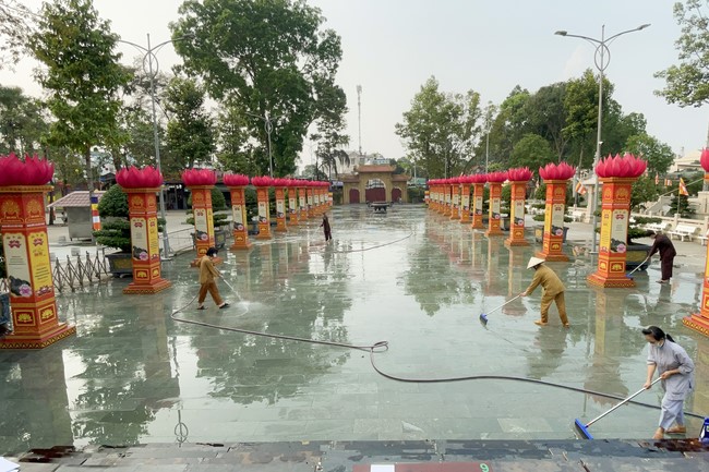 Affairs preparing for Amitabha Buddha’s Birthday in 2021