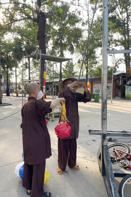 Affairs preparing for Amitabha Buddha’s Birthday in 2021