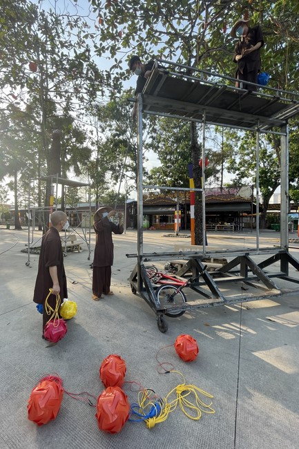 Affairs preparing for Amitabha Buddha’s Birthday in 2021