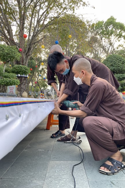 Affairs preparing for Amitabha Buddha’s Birthday in 2021