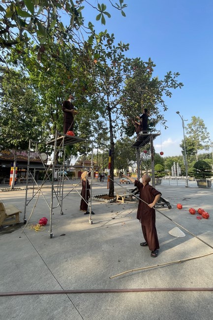Affairs preparing for Amitabha Buddha’s Birthday in 2021