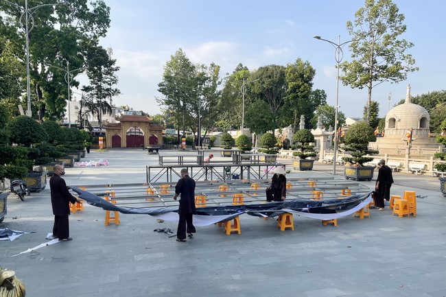 Affairs preparing for Amitabha Buddha’s Birthday in 2021