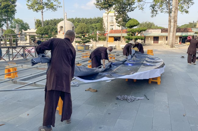 Affairs preparing for Amitabha Buddha’s Birthday in 2021